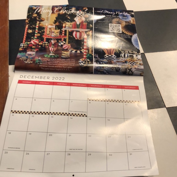 2022 Mackenzie Childs Calendar - Picture 14 of 14